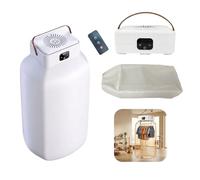 Hooha Mini asciugatrice estensibile, con telecomando, spegnimento automatico e funzione di sterilizzazione UV, non dovrai più temere i vestiti sporchi, quando il tuo animale domestico si esce fuori