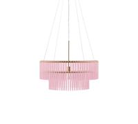 Hook 60 Lampada a Sospensione Rosa/Ottone Spazzolato