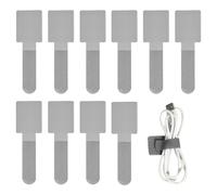 Hook And Loop Wire Ties - 10 Pieces Hook And Loop Reusable Adjustable