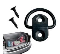 Hook for Cargo - Net Mesh Pocket Automobile Rear Trunk Mounting Modifica | Gancio a rete per rimorchio e bagagli, con viti, kit di accessori per il trasporto del veicolo, per bagagliaio posteriore