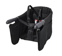 Hook High Chair, Lightweight High Chair with Safety Straps, 17.72x1.18x11.81 Inches, Worldwide Adjustable Clip, Folding Baby Feeding Seat for Dining Table
