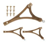 Hook Keeper per pesca Rod, T-Shaped Anti-Knot Swivel, durevole Fish Hook Holder, 2,36 x 1,38 pollici Secure Side Bends Design, Feeder Gage Accessory for Fresh and Saltwater Fishing