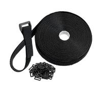 Hook Loop Strap | Nylon Strong Self-Adhesive Organization - Cable Straps Roll |Friends Sports Home Indoor Outdoor Garage
