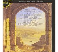 Hook/Mahon/Bach - English Classical Clarinet Concertos-Music of Hook