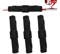 Hook Protectors - Fishing Hook Covers | Lure Covers | Fishing Tackle Accessories, 4 X Bait Fishing Hook Covers, Safe Fish Lure Shield, Sturdy Bait Storage Protector for Men Women - Fishing Gear, Nero