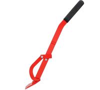 Hookaroon - Leva per abbattimento alberi di alta qualità con manico ergonomico piegato, in acciaio forgiato ad alto tenore di carbonio, impugnatura antiscivolo per arrotolare e tagliare tronchi (80 cm