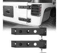 Hooke Road Wrangler Tailgate Hinge Set Heavy Duty Steel Hinges for Jeep Wrangler JK & JKU Unlimited 07-18