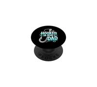 HOOKED ON BEING A DAD PopSockets PopGrip Adesivo