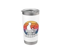 Hooked On Being Grandpa Bicchiere termico in acciaio inox doppia parete