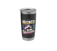 Hooked On Being Papa Bicchiere termico in acciaio inox doppia parete