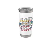Hooked On Being Papa Bicchiere termico in acciaio inox doppia parete