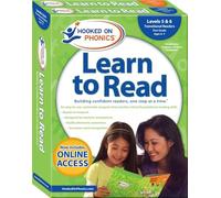 Hooked On Phonics Learn To Read - Levels 5&6 Complete Book NUOVO