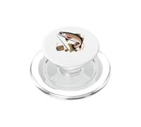 Hooked on Trout Fly Fishing Angler Fishing Pun PopSockets PopGrip per MagSafe
