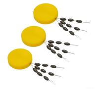 Hooklink Sinker Clinga per Hair Rig End Tackle con pesi in gomma di tungsteno per mantenere la posizione dell'amo e aiutare nello stampaggio dello stucco per la pesca alla carpa (4,8 mm)