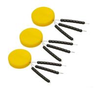 Hooklink Sinker Clinga per Hair Rig End Tackle, set di pesi in gomma TPE tungsteno per fissare gancio e stucco per attrezzatura da pesca alla carpa (2,5 mm)