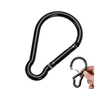 Hooks Carabiner | Carabinatore In Lega In Lega Di Alluminio | 3.9 Nina A Forma Di Clip Di Carabinner Non Bloccante | Ideale Per Bottiglia D'acqua, Zaino, Portachiavi, Attrezzatura Esterna, Escur