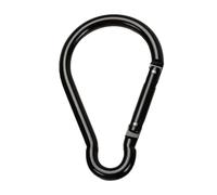 Hooks Muskian - Corabinatore da trekking, clip da cintura per carabine a luce grande in lega | 3,9 pollici in alluminio PE può sopportare il design di Finor a forma di non bloccabile
