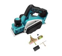 Hookurity Pialla elettrica Larghezza di piallatura Pialla elettrica Portatile da 15000 Giri/min, Ricaricabile Senza Fili, for Il Taglio del Legno, for mobili Fai da Te, for batterie da 18 V