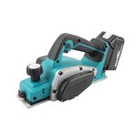 Hookurity Pialla elettrica Larghezza di piallatura Pialla elettrica Senza spazzole 15000 Giri/min Pialla Portatile Senza Fili for falegnameria Casa Fai da Te Perni for batterie da 18 V