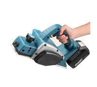 Hookurity Pialla elettrica Larghezza di piallatura Pialla elettrica Senza spazzole da 15000 Giri/min, pialla Portatile Senza Fili, for Falegname, casa, Fai da Te, for batterie da 18 V.