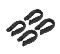 Hooleey 4pcs Acupressure Hand Pressure Point Clip Activating Stimulus Point Portable Universal Mini Relief Massage Clip (Nero)