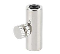 Hooleey Cello Wolf Tone Eliminator Metal Professional Cello String Mute Tube Accessory (Argento)