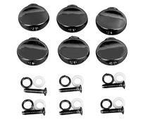Hooleey Guitar Tuning Peg Buttons Metal HighQuality Replacement Ideal for Acoustic Electric Guitar Accessories (Black)