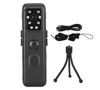 HOOLEEY Tragbare M ni-Camera 1080P 0,78-Zoll-Bildschirm Nachtsicht-Loop-Aufn ahme WiFi-Rückclip-Videorecorder für die Strafverfolgung