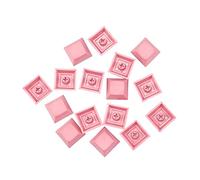 HOOLRZI 100 Tasti PBT Keycaps Retroilluminato 1U DSA Profilo Misto Colore Trasparente Keycaps Per Tastiera Meccanica MX Interruttori Dsa Profilo Pbt Keycaps Retroilluminato