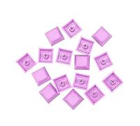 HOOLRZI 100 Tasti PBT Keycaps Retroilluminato 1U DSA Profilo Misto Colore Trasparente Keycaps Per Tastiera Meccanica MX Interruttori Dsa Profilo Pbt Keycaps Retroilluminato