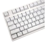 HOOLRZI 104 Pezzi ABS Trasparente Keycaps Tastiera Meccanica Copritasti Russo Coreano Retroilluminato Copertura Della Chiave Per Cherry MX Switch Abs Retroilluminato Keycaps