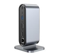 HOOLRZI 12 In 1 USB C HUB Tipo C A Multi 4KHD RJ45 VGA 4 USB 3.0 PD Adattatore di Alimentazione Docking Station Per Laptop Hub Usb C Adattatore Tipo C Hub Ethernet Con 100M Ethernet Pc