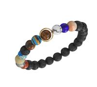 HOOLRZI Alla moda semplice a forma di stella robusta materiali in pietra unisex design moda gioielli accessorio per abiti