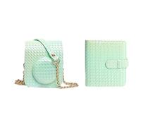 HOOLRZI Borsa per fotocamera con album fotografico per Mini12 custodia per fotocamera da viaggio, borsa a tracolla per viaggio, Multicolore