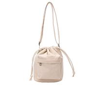 HOOLRZI Borse 2023 Borse a Secchiello con Coulisse Borsa Semplice alla Moda Borsa a Tracolla Borsa a Tracolla in Velluto a Coste Borsa da Viaggio Versatile per Le Donne Ragazza