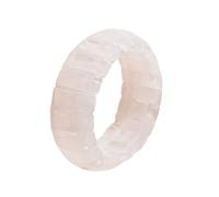 HOOLRZI Braccialetto in acrilico di ispirazione vintage con gradiente di colore moderno braccialetto alla moda gioielli minimalisti per l'uso quotidiano Gioielli geometrici minimalisti per le donne