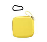 HOOLRZI Custodia in pelle PU per il trasporto portatile a tracolla, Giallo