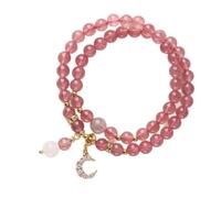 HOOLRZI Educational Natural Beads Chain Bracelet Featuring Unique Mineral Textures for Authentic Beauty And Cultural Appeal White Agate Bracelet