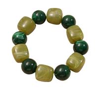 HOOLRZI Elegante Braccialetto Con Paillettes in Poliacrilato Aggiunta Semplice Alla Semplice E Pulito Piano Presa Antiruggine Accessorio Da Polso Regolabile Artistico