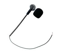 HOOLRZI Forte microfono dinamico interamente in metallo per applicazioni ad alto rumore, tra cui simulazione di volo e microfono componente di trasmissione