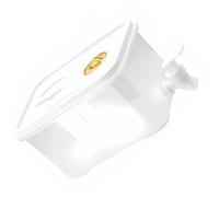 HOOLRZI Frantumazioni Prova 5 Litro Drink Dispenser Frigorifero Brocca Caratteristica Finestra Trasparente E Flusso Liscio Rubinetto Stabile PP Distributore di Acqua