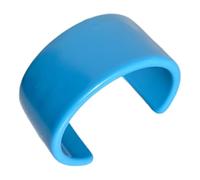 HOOLRZI Geometria Largo Bracciali Del Polsino Moda Resina Colorata Acrilico Aperto Braccialetti Per Le Donne Indiano