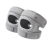 HOOLRZI Ginocchiera antiscivolo da corsa con design di ventilazione stabilizza la rotula durante gli impatti elevati per sport e allenamento, cinghia regolabile per ginocchio
