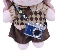 HOOLRZI Interactive Light Up Keychain Camera Pendant Hanging Ornament with Fun Sound Feature Ideal for Kids Adults Plastic Key Chain for Daily Use