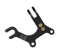 HOOLRZI Le staffe di montaggio in acciaio inossidabile per la conversione del freno a disco della bici migliorano la potenza di frenata facile montaggio dei freni a disco della bici