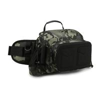 HOOLRZI MultiPockets Borse per il trasporto robuste borse da pesca portatili Oxford, a