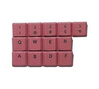 HOOLRZI PBT Keycaps Profilo OEM Keycap Traslucido Sostituzione Per Tastiera Da Gioco 13pcs Copertura Texture Antiscivolo Migliore Per I Giocatori Pbt Retroilluminato Keycaps