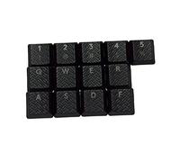 HOOLRZI PBT Keycaps Profilo OEM Keycap Traslucido Sostituzione Per Tastiera Da Gioco 13pcs Copertura Texture Antiscivolo Migliore Per I Giocatori Pbt Retroilluminato Keycaps