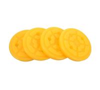 HOOLRZI Piattaforma di sollevamento in gomma per sollevatori a doppia colonna e martinetti a carrello, tappetini protettivi per piattaforme di sollevamento automatico, martinetti auto, 4 pezzi