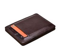 HOOLRZI Portafoglio Porta carte dal design elegante con chiusura per una facile organizzazione e un'archiviazione sicura Perfetto per documenti d'identità, licenze, carte di credito